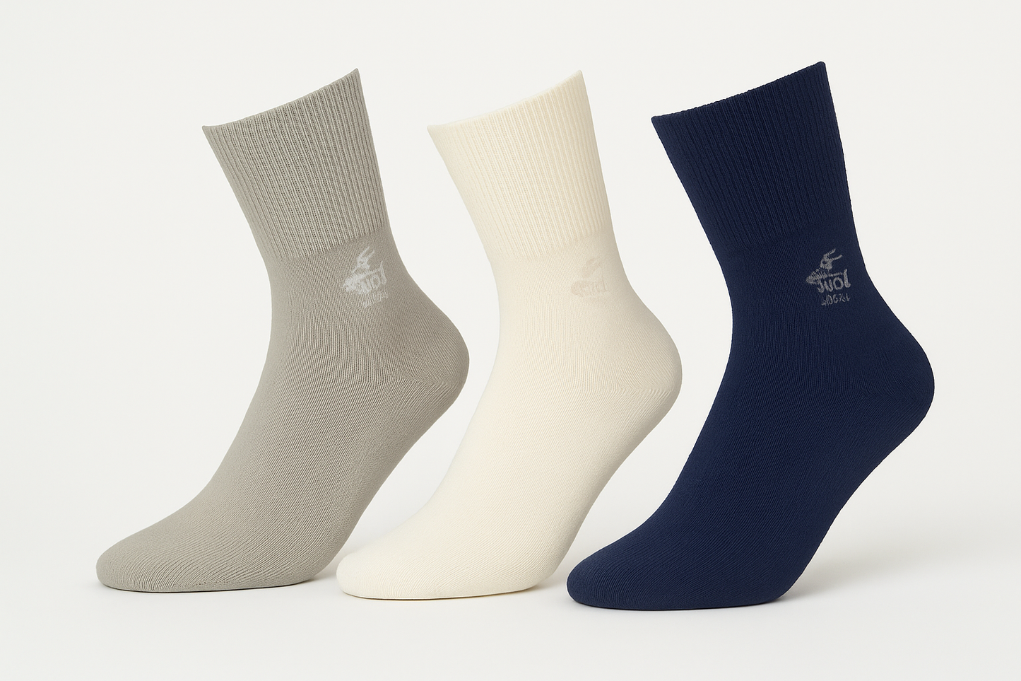 Deomed Diabetes Bamboo Ankel Strømpe